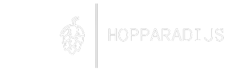 Logo Hopparadijs wit